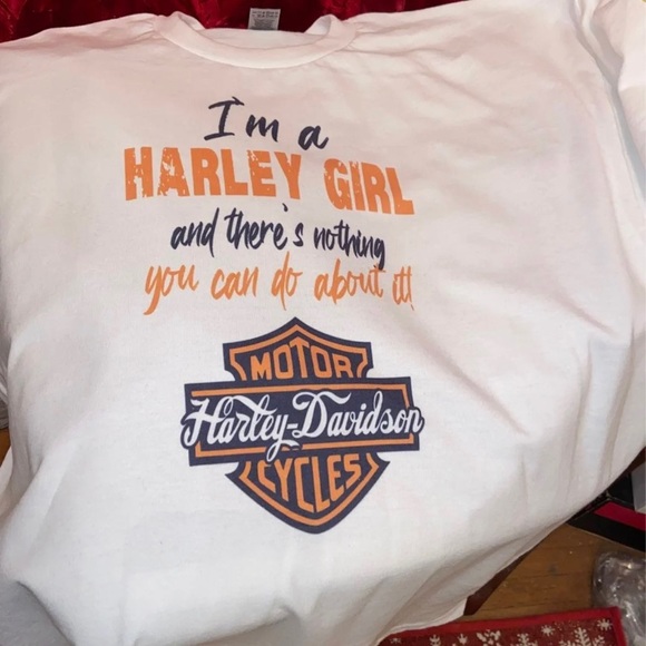 - I'M  A HARLEY GIRL TEE'S - Picture 5 of 8